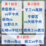 全国高校野球選手権栃木大会　佐野日大、青藍、宇工、矢板中央のシード校登場　石橋は宇短大付と対戦　イニング速報第６日≪7月17日≫