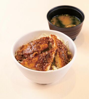 群馬県代表の「『上州』下仁田ねぎ味噌カツ丼」