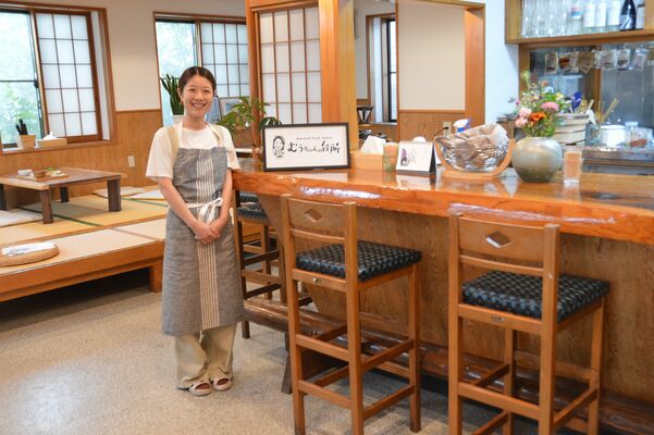 「心と体が喜びおいしいご飯を提供したい」と話す藤掛さん
