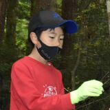 山林で身近なきのこ観察　那須塩原の箱の森プレイパーク