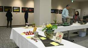 杉並木大学校の卒業作品一堂に