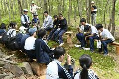 森づくり継続 意義実感