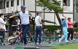 日光ＣＣでゴルフマッチ