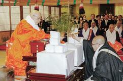 高野山で法印転衣式