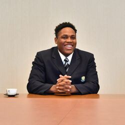 「王さんのようにホームラン打ちたい」　ソフトバンク育成指名のエミール外野手（幸福学園）　プロでの活躍誓う