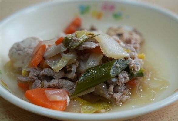 「甘ゆき物語」を使ったすき焼き風煮物