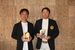 ２位の広島（右）・矢内組