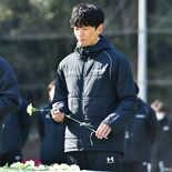 サッカーいわきＦＣスタッフ、平松大志さん（さくら市出身） 「倒れない」…