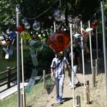 境内に響く涼やか音色　小山の間々田八幡宮で「涼風風鈴まつり」