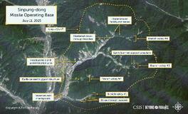 北朝鮮北西部に秘密基地