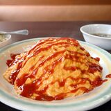 とろける卵の甘み　オムライス（那須御養卵使用）　ボリュームの幸華（那須塩原）