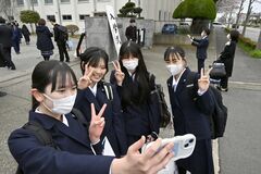 栃木県立高などで入学式