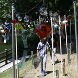 境内に響く涼やか音色　小山の間々田八幡宮で「涼風風鈴まつり」
