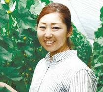 田島 郁枝（たじま いくえ）さん 40歳/トマト・メロン農家