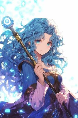 原作のメインキャラクターの賢者ルリ