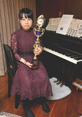 日本バッハコンクールで金賞を受賞した伊藤さん