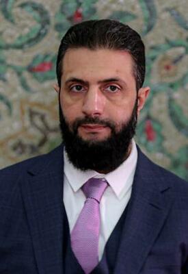 　シリアのシャラア暫定大統領（アナトリア通信提供・ゲッティ＝共同）