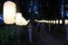 星宮神社の参道に設置されたちょうちん
