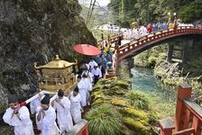 日光二荒山神社で弥生祭の本祭り