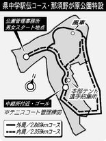 栃木県中学駅伝きょう号砲　男女の優勝争いの行方は