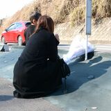 宇都宮・新4号国道死亡事故から3年 遺族が現場に献花「裁判所は声を受け止めて」 危険運転の適用訴え