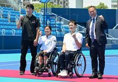 車いすテニス、有明に新拠点