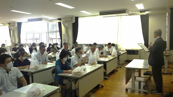 真岡北陵高で開かれた芳賀地区福祉教育連絡協議会の設立総会
