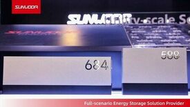 Sunwoda、RE+ 25にて684Ahおよび588Ahエネルギー貯…