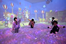 りんどう湖ファミリー牧場に大型遊具施設が誕生　雨の日もOK、砂遊びやボ…