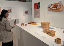 曲げわっぱ、ローマで展示