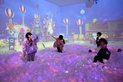 りんどう湖ファミリー牧場に大型遊具施設が誕生　雨の日もOK、砂遊びやボールプールに…
