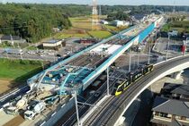 ＬＲＴと国道立体化で渋滞緩和へ