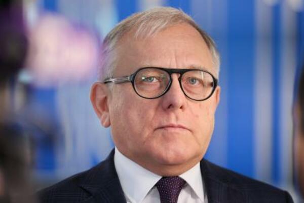 ロシアのマツェゴラ駐北朝鮮大使=2023年9月(タス=共同)