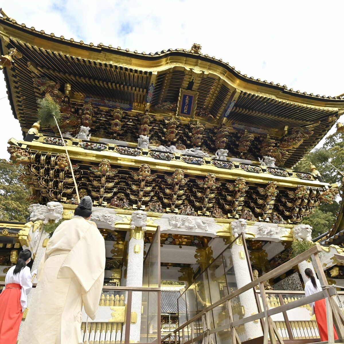 新年へ輝き増す社殿 日光東照宮で「すす払い」｜県内主要,地域の話題
