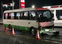大阪でスクールバスが事故