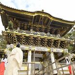 新年へ輝き増す社殿 日光東照宮で「すす払い」