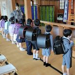 新入生のランドセル祈願　健やかな成長願い　上三川