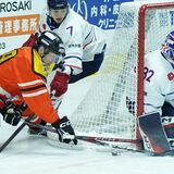 バックス、年またぎ４連勝　神戸に３－０、第１ピリオドから主導権