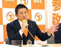 参政党の神谷氏、政権に対決姿勢