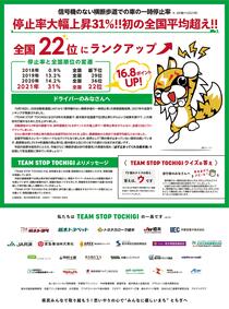 停止率大幅上昇31％！！初の全国平均超え！