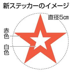 米国車に安全認証ステッカー