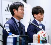 洪明甫・韓国代表監督に気遣い