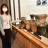 なす風土記の丘湯津上資料館で企画展「縄文王国　大田原！」　土器など120点がずらり　19日まで