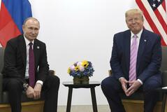 トランプ氏、ロシアけん制