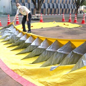 地下駐車場の冠水対策、大丈夫？　止水板、排水ポンプで備え　短時間の大雨は未経験