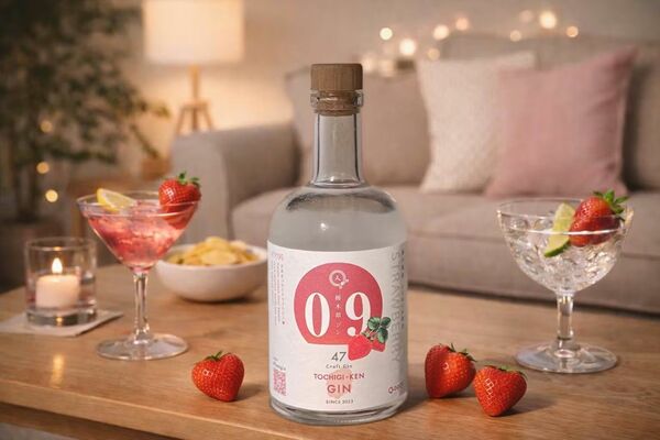 栃木県産イチゴ「とちあいか」を使った「栃木県ジン」