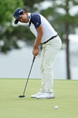 　９３位の金谷拓実＝２６日（ゲッティ＝共同）