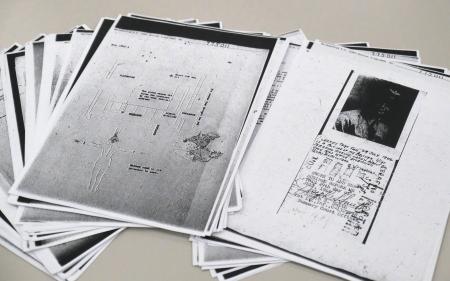 　市民団体「ＰＯＷ研究会」が保存する、ＧＨＱがまとめた米兵捕虜虐待に関する記録の写し