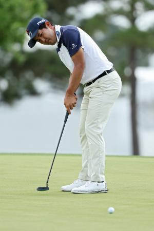 　９３位の金谷拓実＝２６日（ゲッティ＝共同）