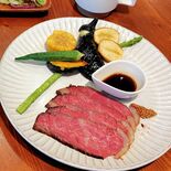 しっとりとジューシー　国産牛ローストビーフランチ　レストランＮＡＫＡＺ…